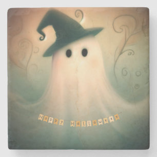 Dessous-de-verre En Pierre Ornement Fantaisiste/Halloween/Esprit/Automne