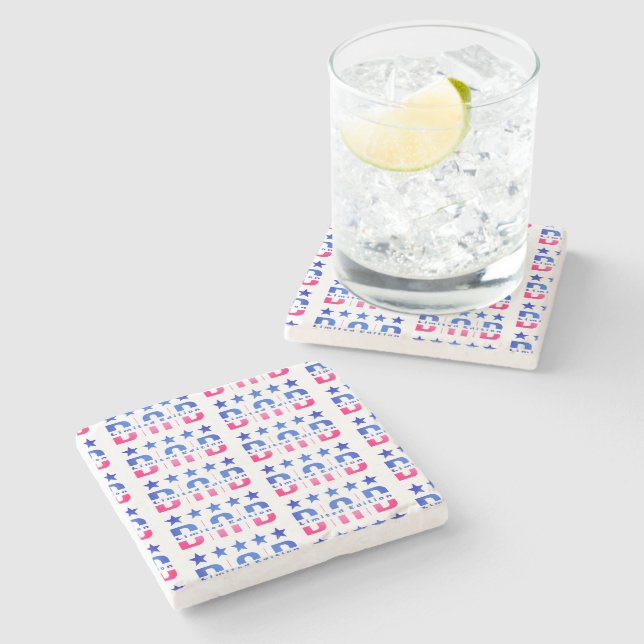 Dessous-de-verre En Pierre Papa Limited Edition (Côté)