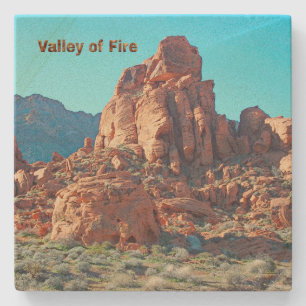 Dessous-de-verre En Pierre Parc d'état de Valley of Fire