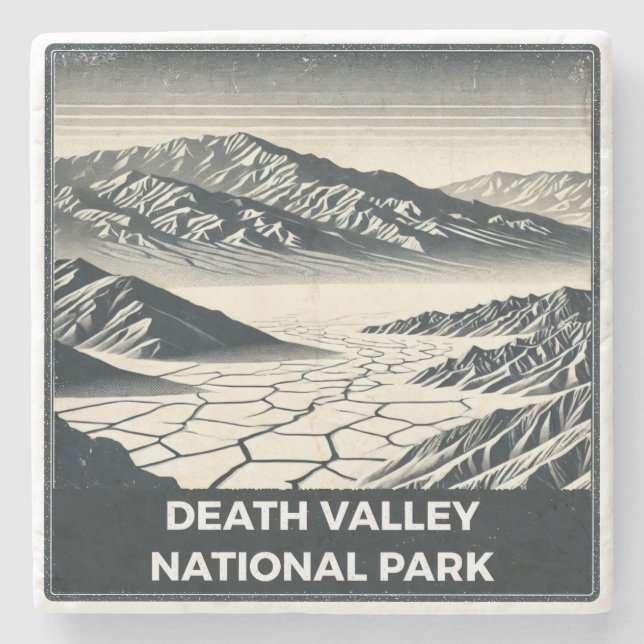 Dessous-de-verre En Pierre Parc national de Death Valley (Devant)