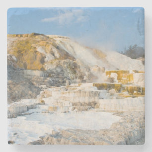 Dessous-de-verre En Pierre Parc national de Yellowstone