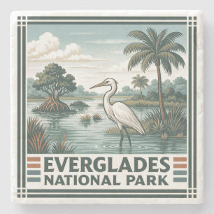 Dessous-de-verre En Pierre Parc national des Everglades
