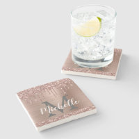 Parties scintillant moderne Rose Rose Gold Drives