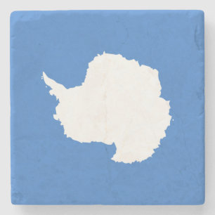 Dessous-de-verre En Pierre Patriotic Antarctica Flag