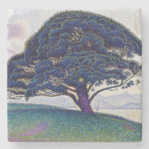 Dessous-de-verre En Pierre Paul Signac - Le pin de Bonaventure