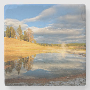 Dessous-de-verre En Pierre Paysage de Yellowstone
