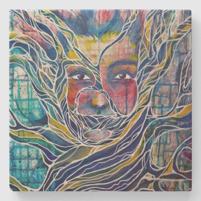 Dessous-de-verre En Pierre Peccant (Devant)