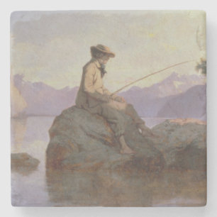 Dessous-de-verre En Pierre Pêche