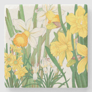Dessous-de-verre En Pierre Peinture sur bois de narcisse, Tanigami Kônan, 191