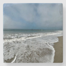 Père Noël Monica Beach en automne.