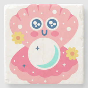 Dessous-de-verre En Pierre Perle magique