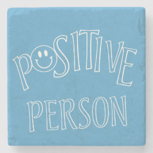 Dessous-de-verre En Pierre Personne Positive