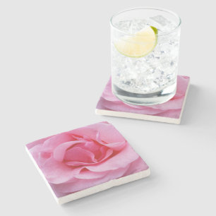 Dessous-de-verre En Pierre Pétales roses