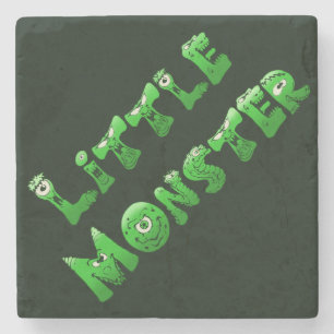 Dessous-de-verre En Pierre Petit monstre tombé