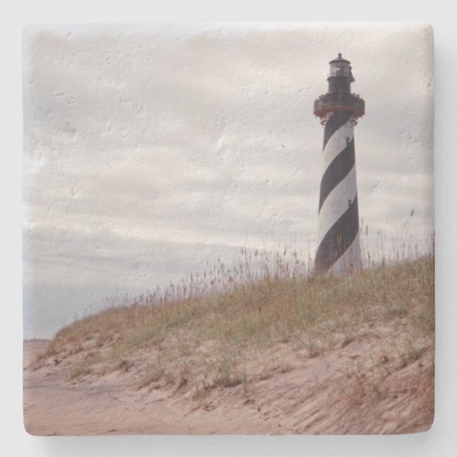 Dessous-de-verre En Pierre Phare de Cape Hatteras (Devant)