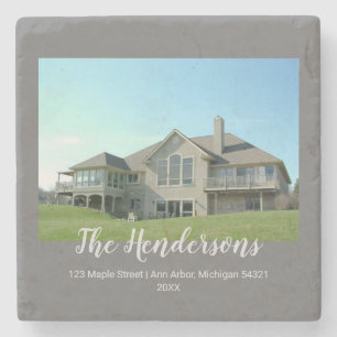 Dessous-de-verre En Pierre Photo de la nouvelle famille d'accueil