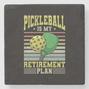 Dessous-de-verre En Pierre Pickleball