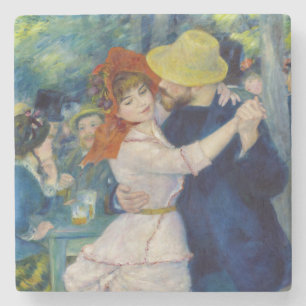 Dessous-de-verre En Pierre Pierre-Auguste Renoir - Danse à Bougival