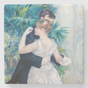Dessous-de-verre En Pierre Pierre-Auguste Renoir - Danse à la ville