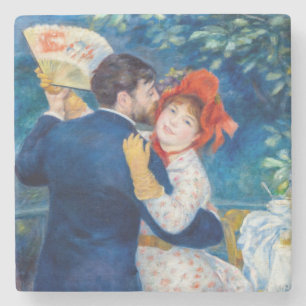 Dessous-de-verre En Pierre Pierre-Auguste Renoir - Danse de campagne