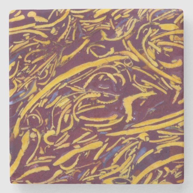 Dessous-de-verre En Pierre Pierre de Script (Devant)