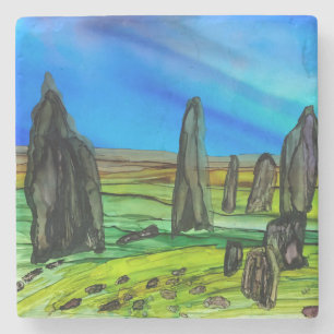 Dessous-de-verre En Pierre Pierres fixes de Callanish
