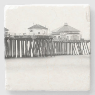Dessous-de-verre En Pierre Pilier de Huntington Beach