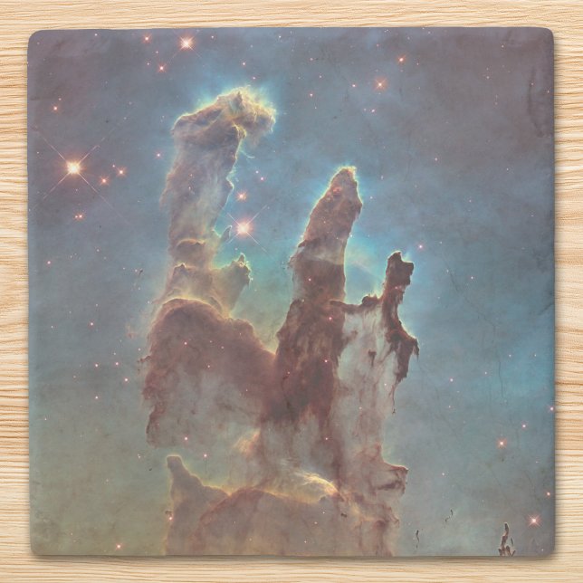 Dessous-de-verre En Pierre Piliers de la création (Pillars of Creation Stone Coaster)