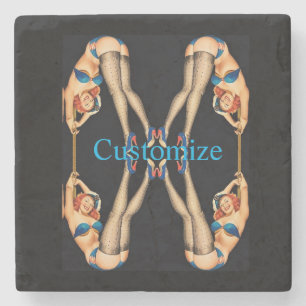 Dessous-de-verre En Pierre Pinceaux Vintages acrobatiques Thunder_Cove