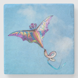 Dessous-de-verre En Pierre Planche à découper Dragon Cerf-volant