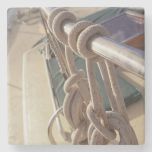 Dessous-de-verre En Pierre Plate-forme de bateau