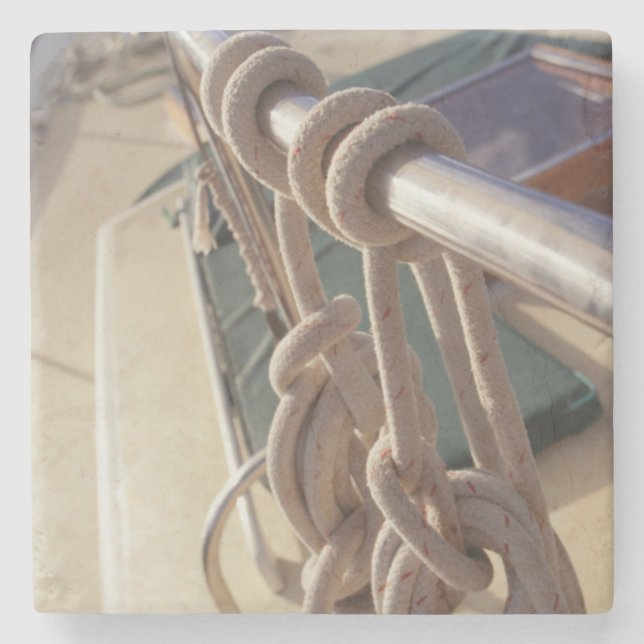 Dessous-de-verre En Pierre Plate-forme de bateau (Devant)