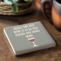 Poème du vin amusant - Le vin est la poésie rouge 
