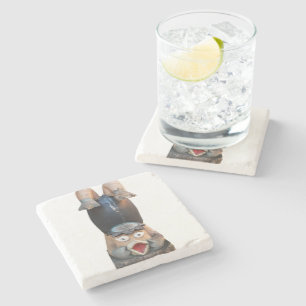 Dessous-de-verre En Pierre Poignée Kappa 河 童