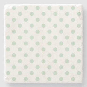 Dessous-de-verre En Pierre Polka dot