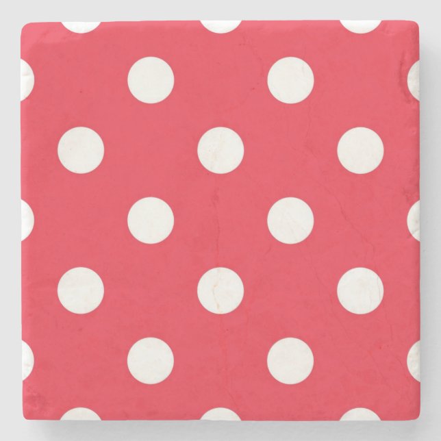Dessous-de-verre En Pierre Polka dot (Devant)