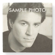 Porte-photo en pierre pour la promotion d'acteur