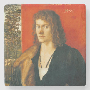 Dessous-de-verre En Pierre Portrait d'Oswolt Krel par Albrecht Durer