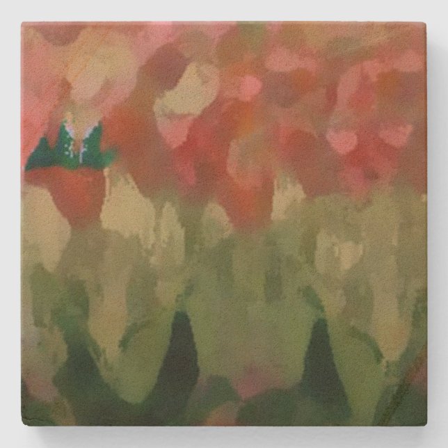 Dessous-de-verre En Pierre Posavaso green (Devant)