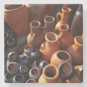 Dessous-de-verre En Pierre Pots en argile, Hazyview, Mpumalanga, Afrique du S
