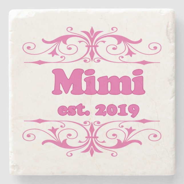 Dessous-de-verre En Pierre Pour Cette Spéciale "Mimi 2019" (Devant)