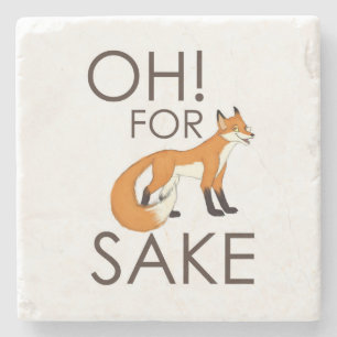 Dessous-de-verre En Pierre Pour des dessous de verre de sakés de Fox