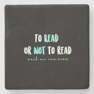 Dessous-de-verre En Pierre Pour lire ou ne pas lire…