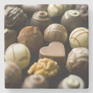 Dessous-de-verre En Pierre Pralines délicieuses de chocolat