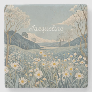 Dessous-de-verre En Pierre Pré lunaire personnalisé