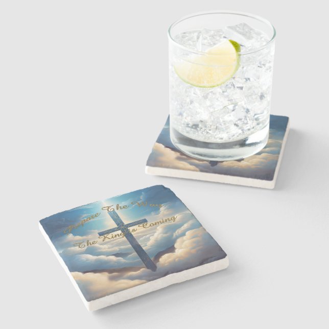Dessous-de-verre En Pierre Préparer la voie (Côté)