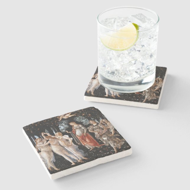 Dessous-de-verre En Pierre Primavera Botticelli (Côté)