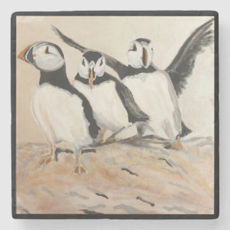 Dessous-de-verre En Pierre Puffin