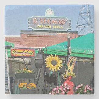 Dessous-de-verre En Pierre R Thomas, R Thomas Atlanta, R Thomas