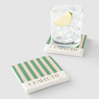 Rayures colorées vibrantes Mariage tendance vert